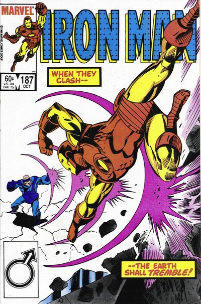 Iron Man 1968 #187 Direct ed. - 3.0 - $1.50