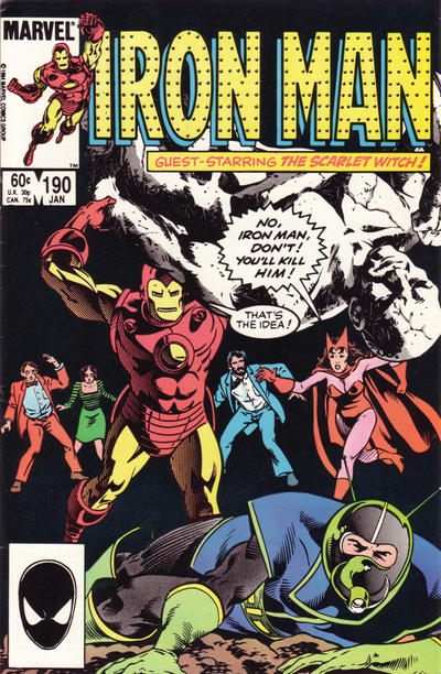 Iron Man 1968 #190 Direct ed. - 3.0 - $1.50