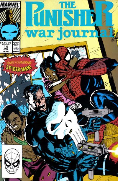 The Punisher War Journal 1988 #14 Direct ed. - back issue - $3.50