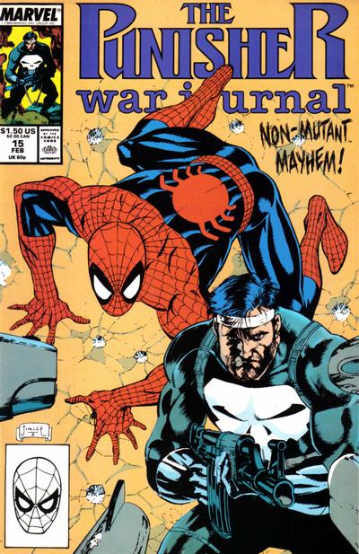The Punisher War Journal 1988 #15 Direct ed. - back issue - $4.25