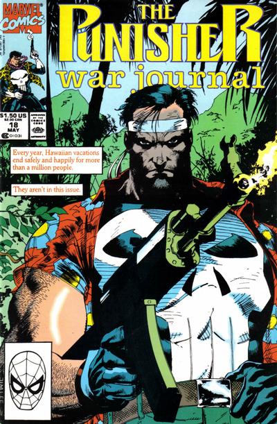 The Punisher War Journal 1988 #18 Direct ed. - back issue - $4.00