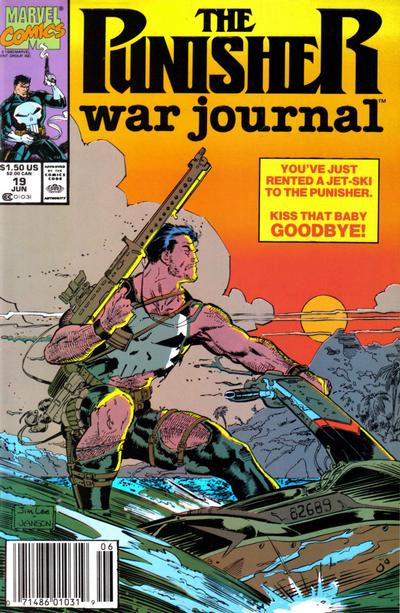 The Punisher War Journal 1988 #19 Newsstand ed. - back issue - $3.75