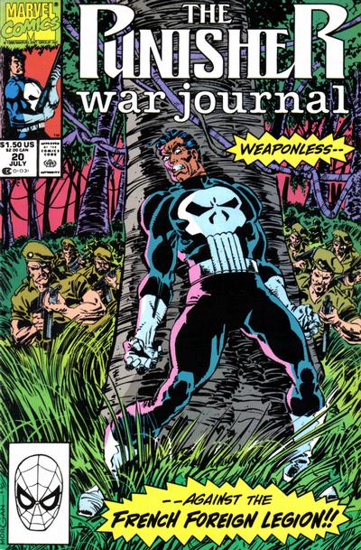 The Punisher War Journal 1988 #20 Direct ed. - back issue - $4.00