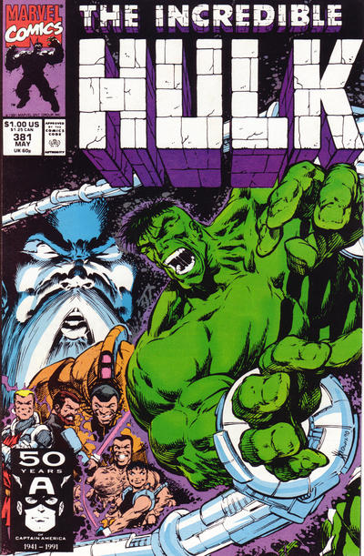 The Incredible Hulk 1968 #381 Direct ed. - back issue - $4.25