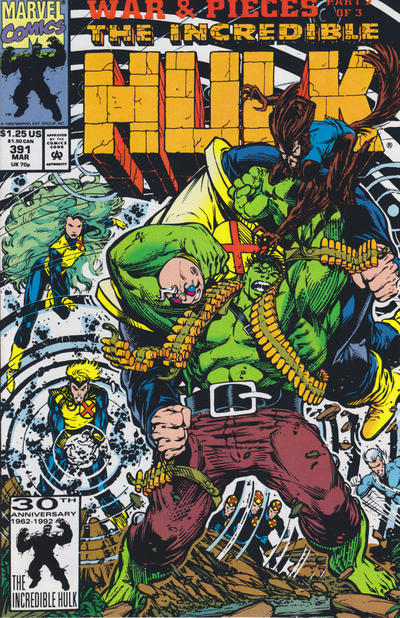 The Incredible Hulk 1968 #391 Direct ed. - 5.5 - $2.75