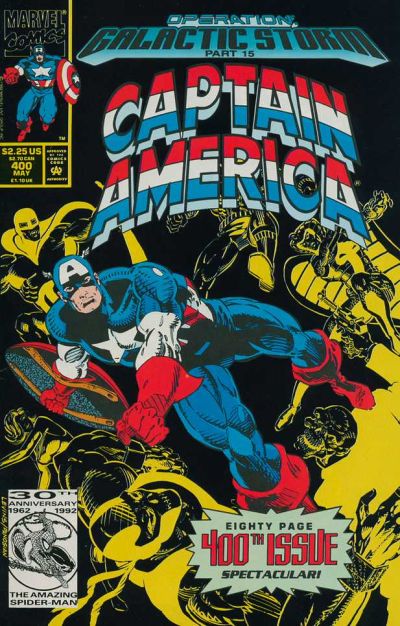 Captain America 1968 #400 Direct ed. - 8.0 - $6.00