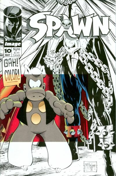 Spawn 1992 #10 Direct ed. - 8.0 - $5.00