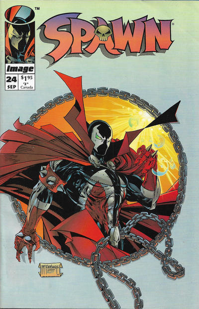 Spawn 1992 #24 Direct ed. - back issue - $2.75