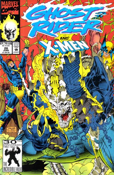 Ghost Rider 1990 #26 Direct ed. - back issue - $4.50