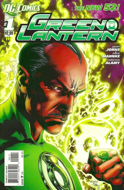 Green Lantern 2011 #1 Direct Sales - back issue - $2.00