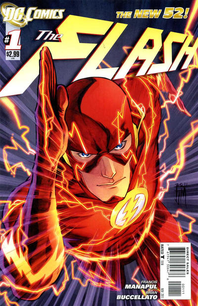 The Flash 2011 #1 Direct Sales - 4.0 - $4.00