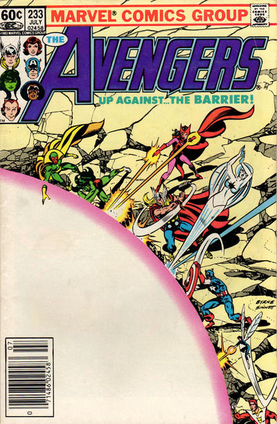 The Avengers 1963 #233 Newsstand ed. - 1.8 - $2.75