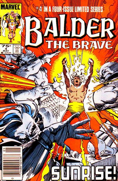 Balder the Brave 1985 #4 Newsstand ed. - 4.0 - $3.00
