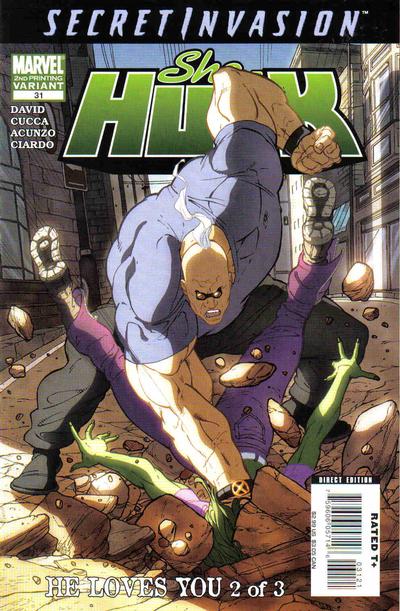 She-Hulk 2005 #31 Second Printing - back issue - $6.00