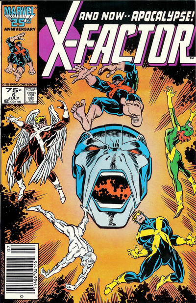 X-Factor 1986 #6 Newsstand ed. - 6.0 - $35.00