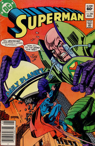 Superman 1939 #386 Newsstand ed. - 4.0 - $3.50