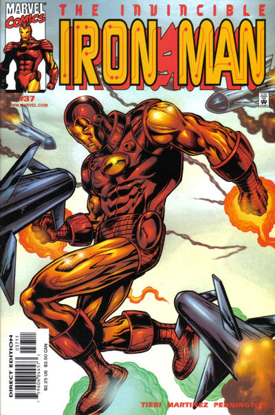 Iron Man 1998 #37 Direct Edition - back issue - $2.50