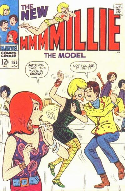 Millie the Model 1966 #155 - 2.5 - $7.00