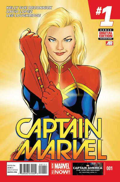 Captain Marvel 2014 #1 - 7.5 - $12.00