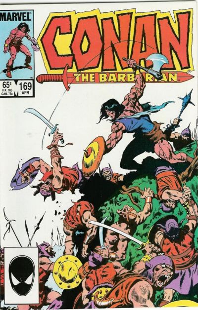 Conan the Barbarian 1970 #169 Direct ed. - 5.0 - $3.00