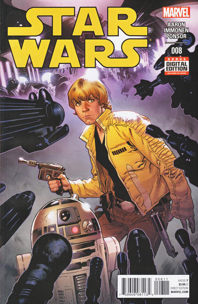 Star Wars 2015 #8 Stuart Immonen Cover - back issue - $5.00