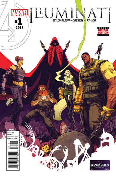 Illuminati 2016 #1 Riley Rossmo Cover - back issue - $4.25