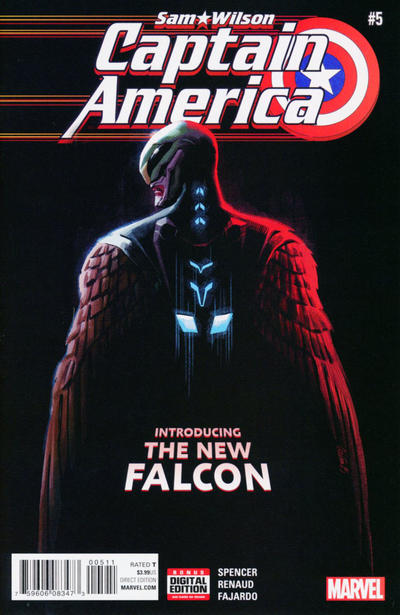 Captain America: Sam Wilson 2015 #5 Daniel Acuña - 8.0 - $10.00