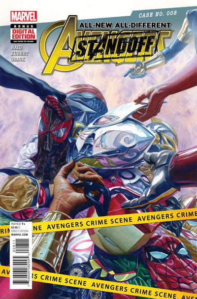All-New, All-Different Avengers 2016 #8 Alex Ross Cover - back issue - $4.25