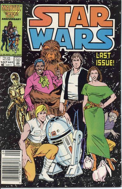 Star Wars 1977 #107 Newsstand ed. - 2.0 - $20.00
