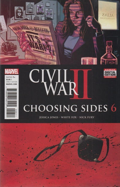 Civil War II: Choosing Sides 2016 #6 - 9.0 - $4.25