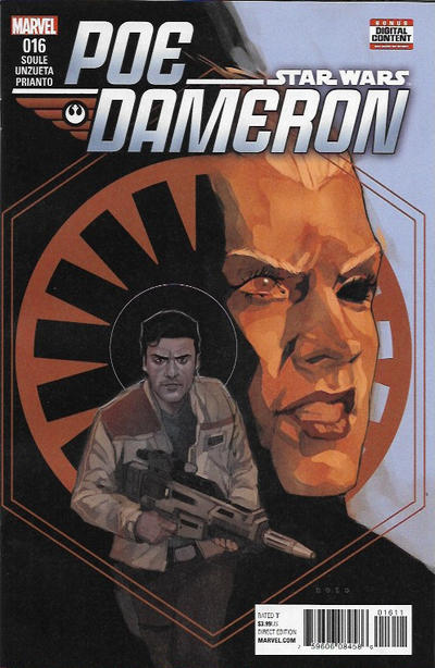 Poe Dameron 2016 #16 Direct Edition - back issue - $5.00