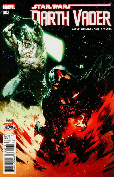 Darth Vader 2017 #3 Second Printing - back issue - $12.00