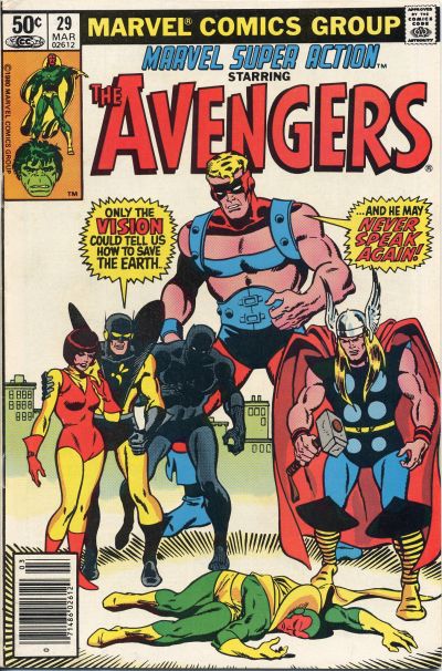 Marvel Super Action 1977 #29 Newsstand ed. - back issue - $3.00