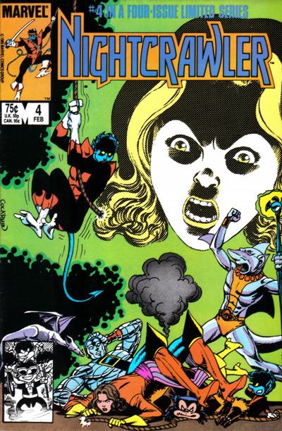 Nightcrawler 1985 #4 Direct ed. - 3.5 - $1.75