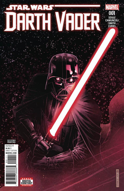 Darth Vader 2017 #1 Second Printing - back issue - $5.00