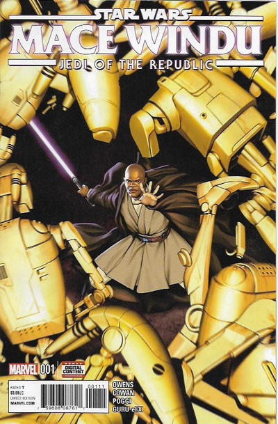 Star Wars: Mace Windu 2017 #1 - back issue - $7.00