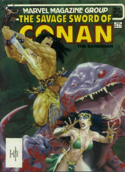 The Savage Sword of Conan 1974 #98 Direct ed. - 1.0 - $0.50