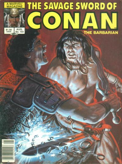 The Savage Sword of Conan 1974 #103 Newsstand ed. - 4.0 - $2.00