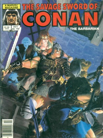 The Savage Sword of Conan 1974 #105 Newsstand ed. - 4.0 - $2.00