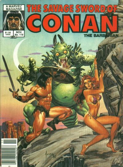 The Savage Sword of Conan 1974 #118 Newsstand ed. - 5.0 - $2.50