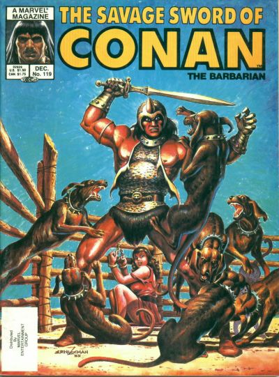The Savage Sword of Conan 1974 #119 Direct ed. - 6.0 - $3.00