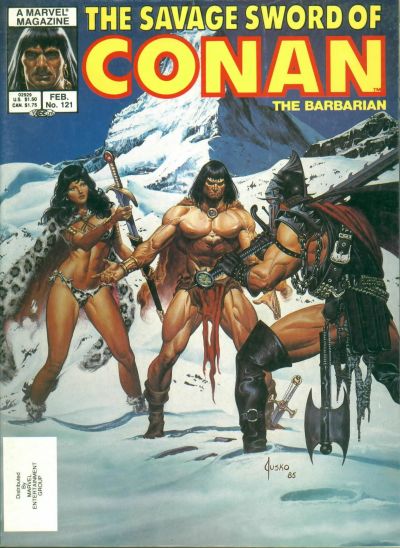 The Savage Sword of Conan 1974 #121 Direct ed. - 4.5 - $2.25