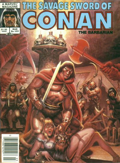 The Savage Sword of Conan 1974 #122 Newsstand ed. - 4.0 - $2.00