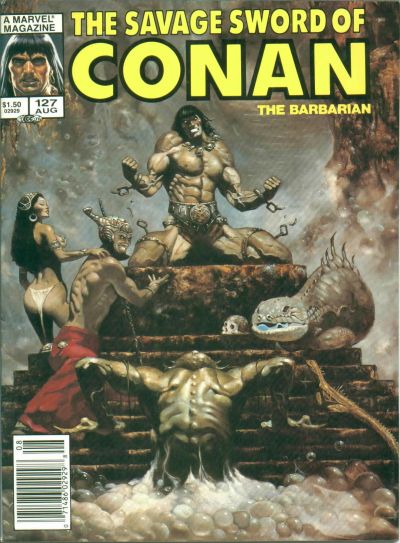 The Savage Sword of Conan 1974 #127 Newsstand ed. - 5.0 - $2.50