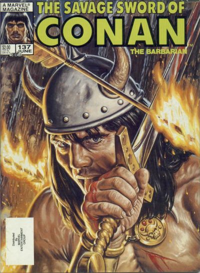 The Savage Sword of Conan 1974 #137 Direct ed. - 7.5 - $3.75