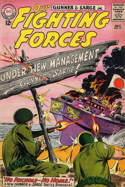 Our Fighting Forces 1954 #77 - 2.5 - $11.25