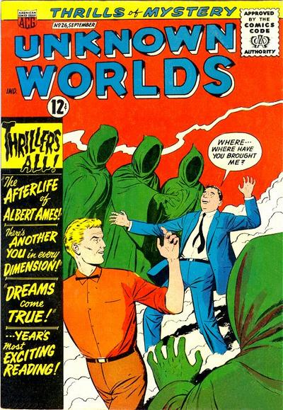 Unknown Worlds 1960 #26 - .5 - $2.25