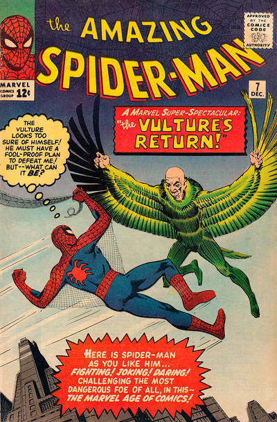 The Amazing Spider-Man 1963 #7 Regular Edition - back issue - $600.00