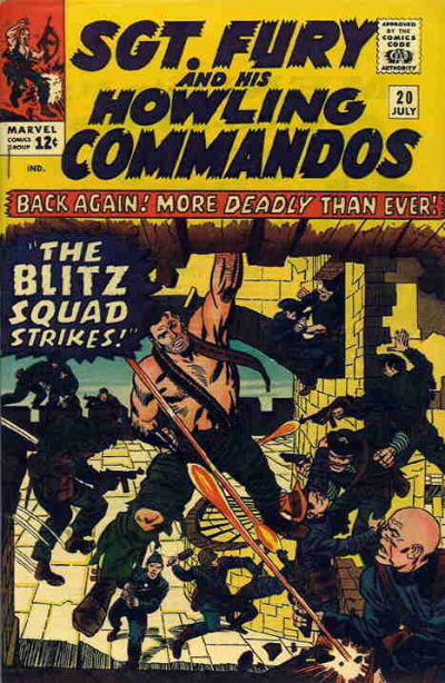 Sgt. Fury 1963 #20 - 2.5 - $9.00