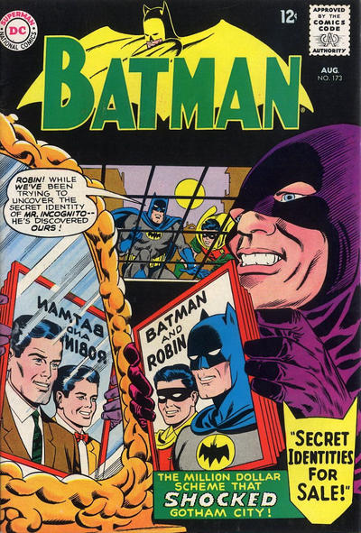 Batman 1940 #173 - 5.5 - $35.75